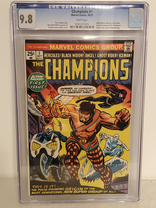 Champions #1 | CGC 9.8  | Bronze Age | 1st Appearance Of The Champions