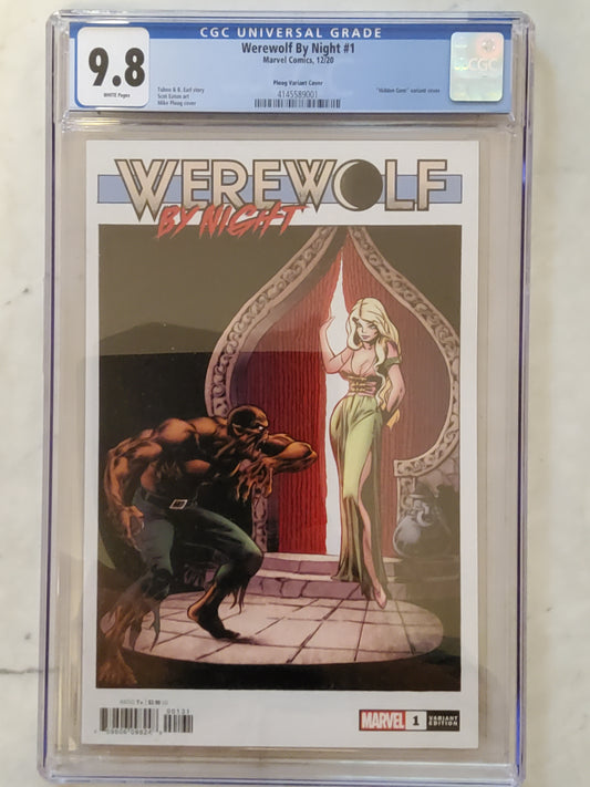 Werewolf By Night v2 #1 | CGC 9.8  | Modern Age | 1st Appearance Of Jake (Werewolf 2) Gomez | 1:100 Ploog Variant