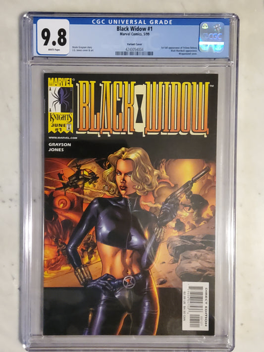 Black Widow #1 | CGC 9.8  | Modern Age | 1st Appearance Of Yelena Belova (Full) | Yelena Belova Variant