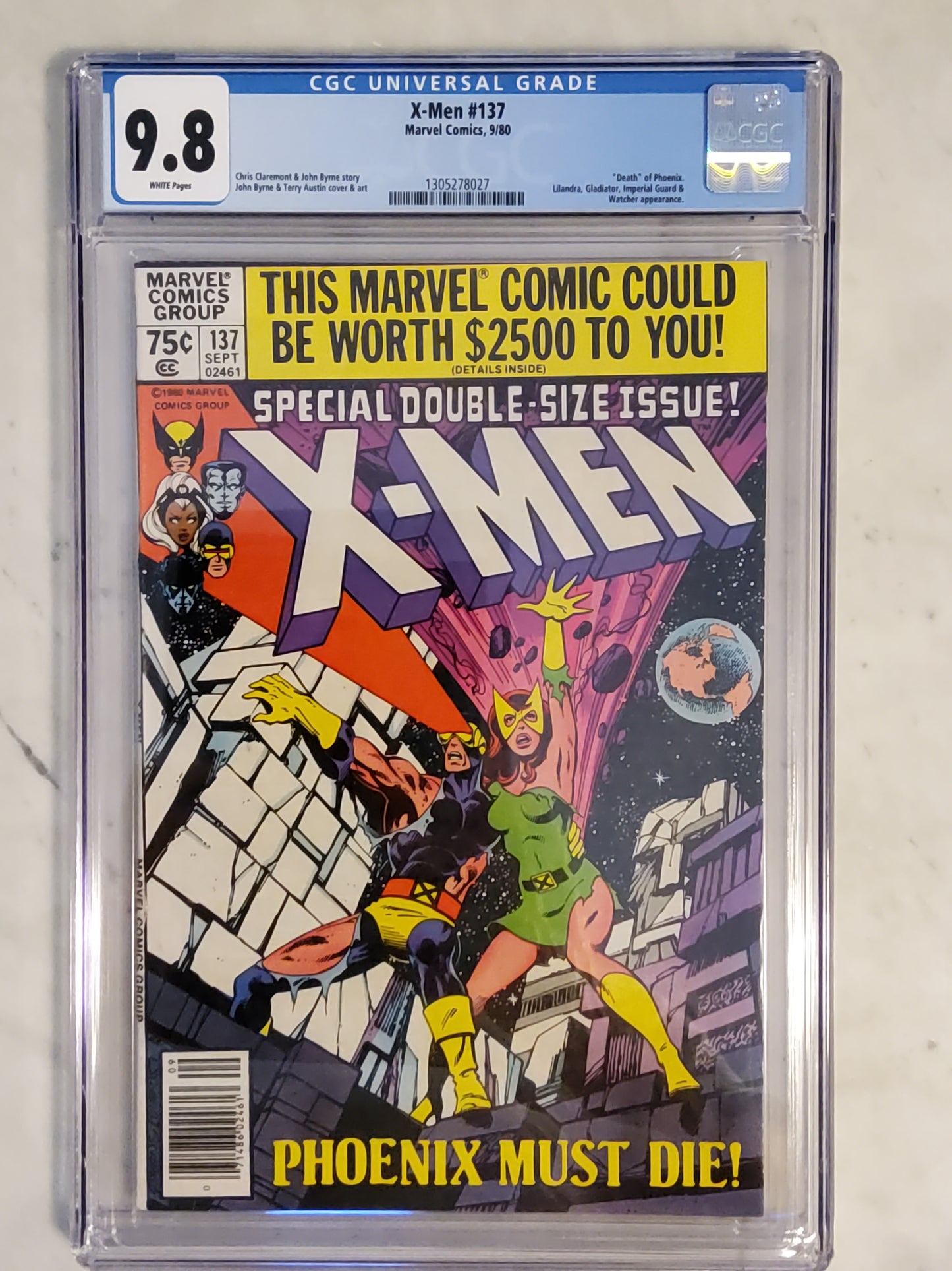 X-Men #137 | CGC 9.8  | Bronze Age Marvel Comics