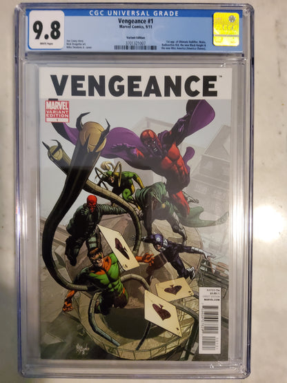 Vengeance #1 | 1:15 Deodato Variant Cover | CGC 9.8 | 1st America Chavez