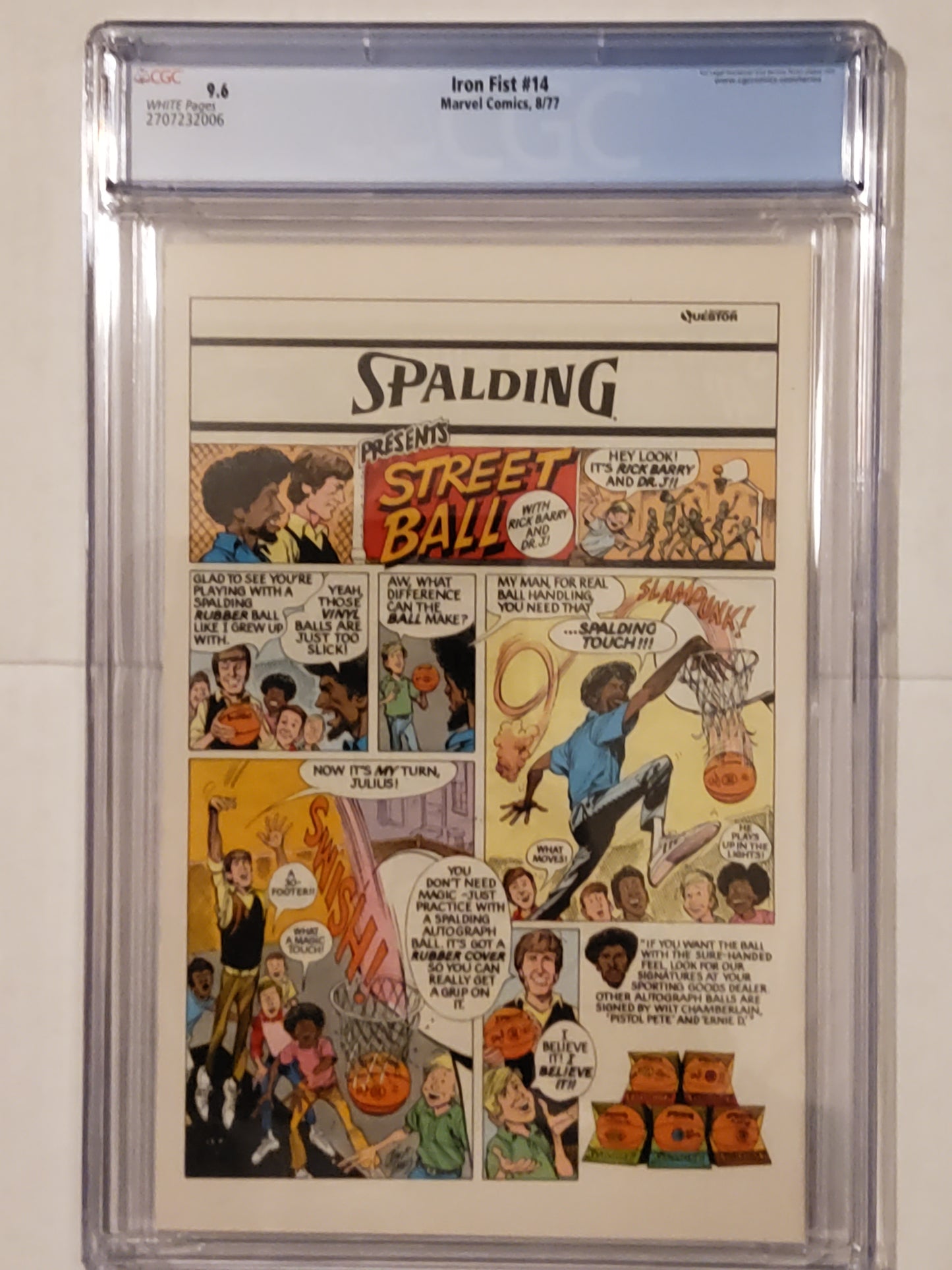 Iron Fist #14 | CGC 9.6 | Bronze Age | 1st Appearance Of Sabretooth