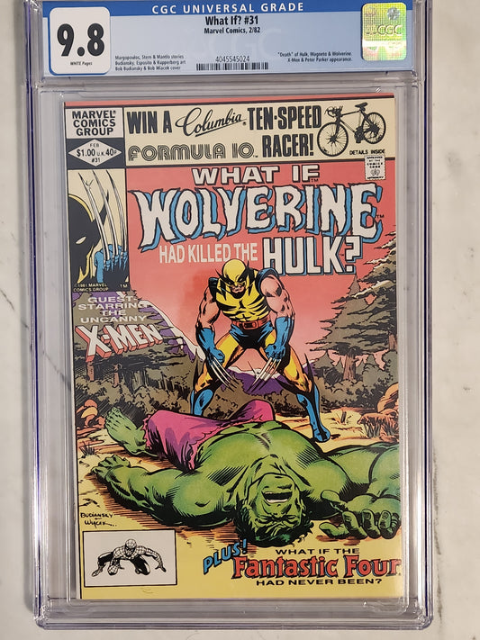 What If? #31 | CGC 9.8 NM/MT | What if Wolverine Had Killed The Hulk?