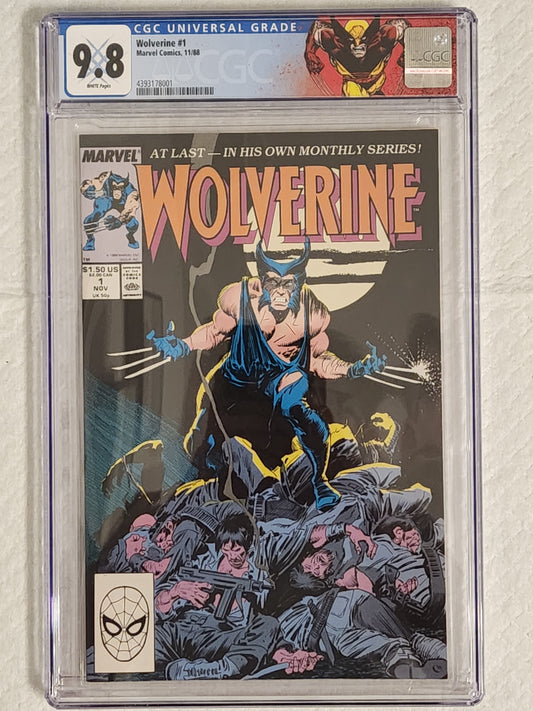 Wolverine #1 | CGC 9.8 NM/MT | 1st Issue of the Ongoing Series