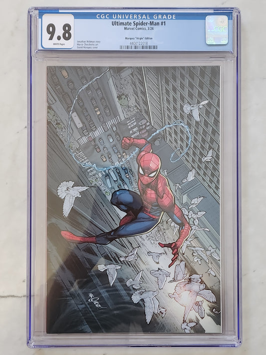 Ultimate Spider-Man #1 | CGC 9.8 NM/MT | Marquez Virgin Cover Variant