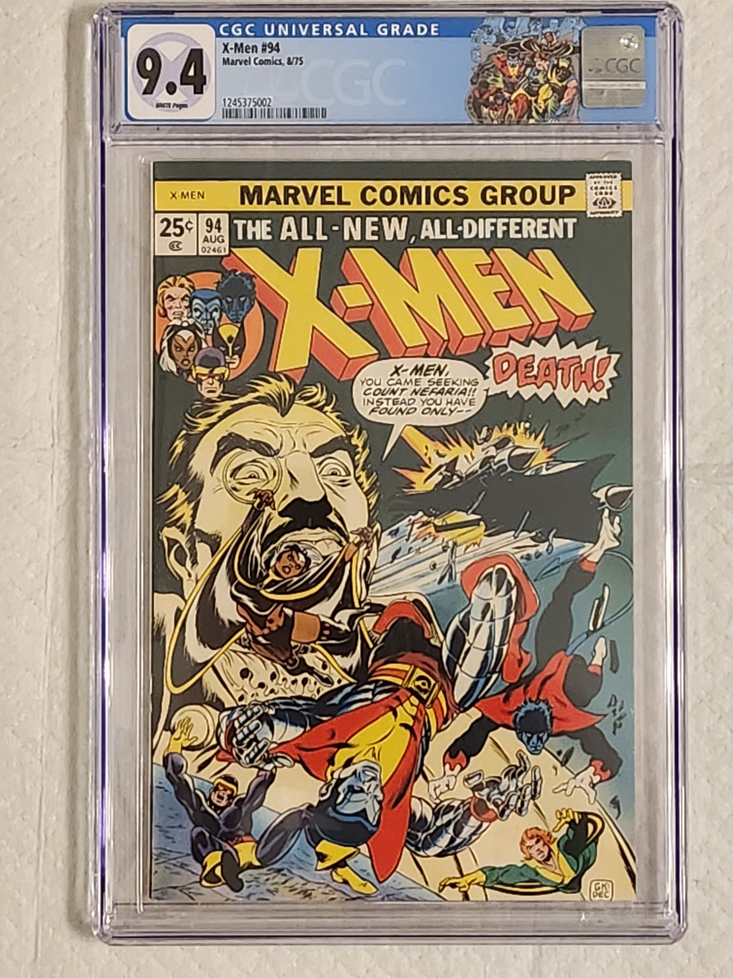 X-Men #94 | CGC 9.4  | 1st Issue Of The New X-Men (Storm, Nightcrawler, Colossus)