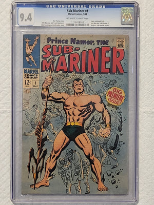 Sub-Mariner #1 | CGC 9.4  Marvel Comics
