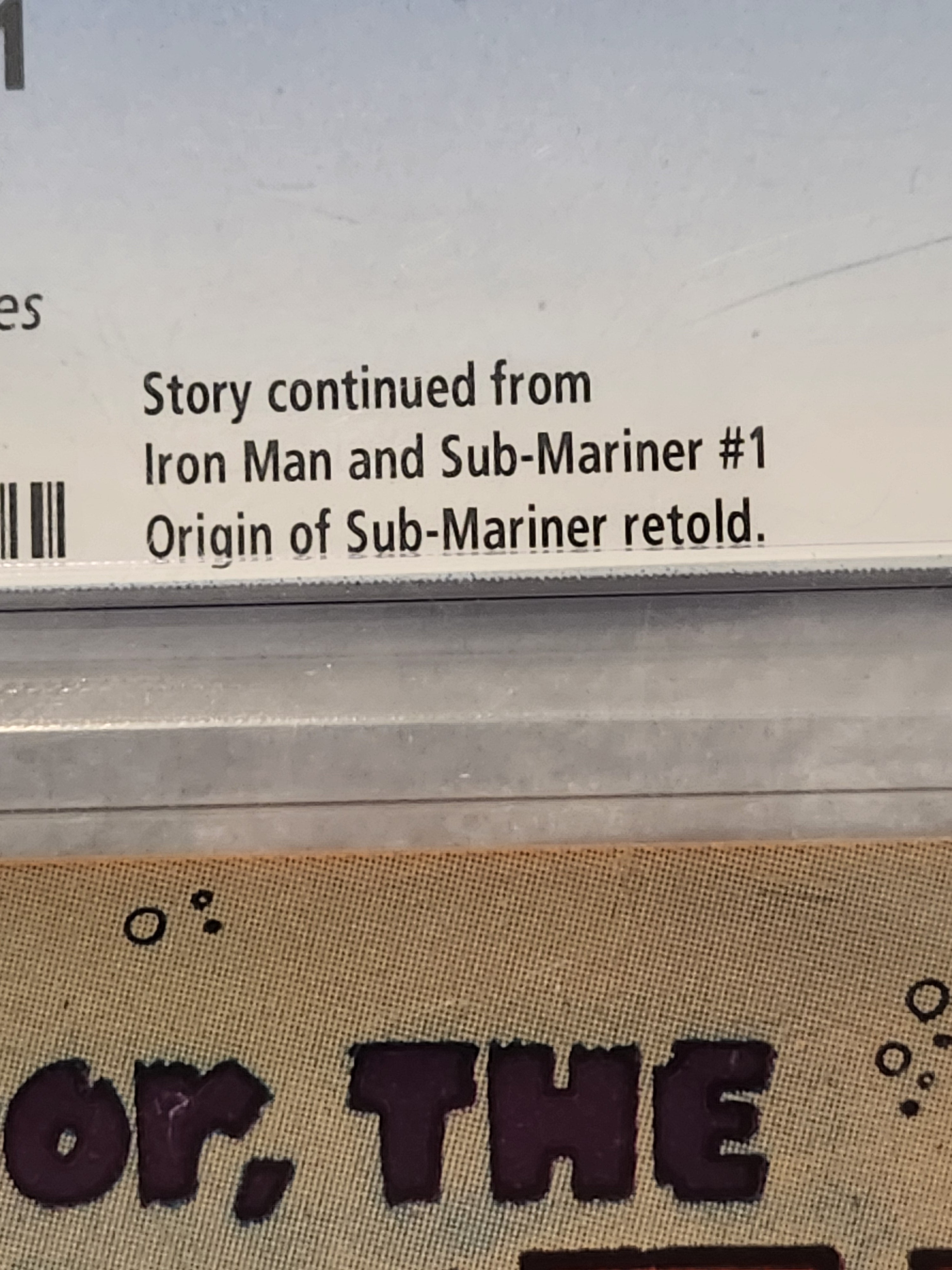 Sub-Mariner #1 | CGC 9.4  Marvel Comics