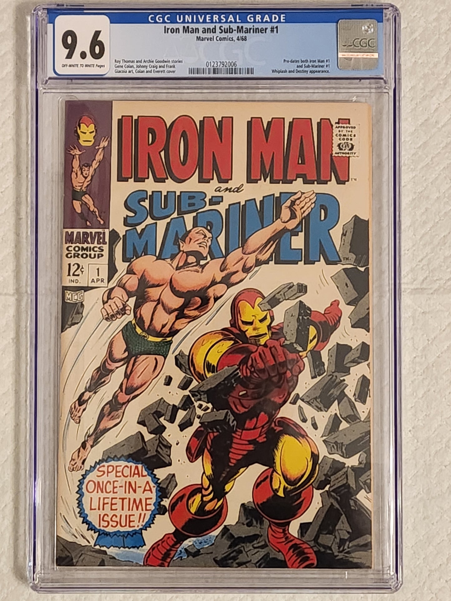 Iron Man & Sub-Mariner #1 | CGC 9.6  Marvel Comics