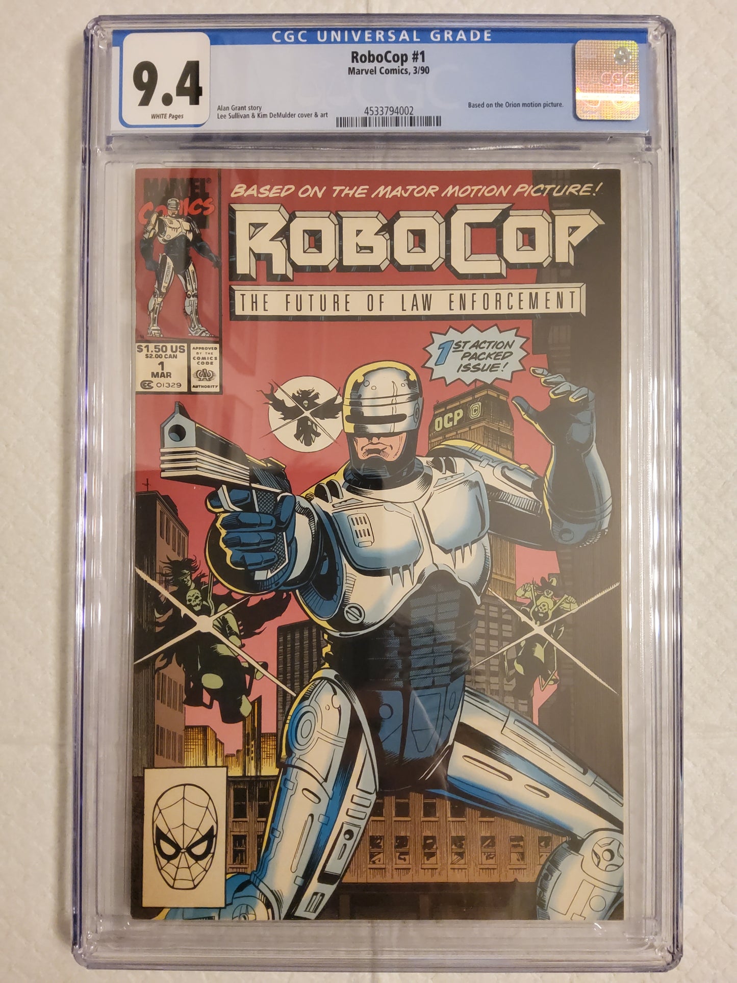 Robocop (1990) #1 | CGC 9.4 NM