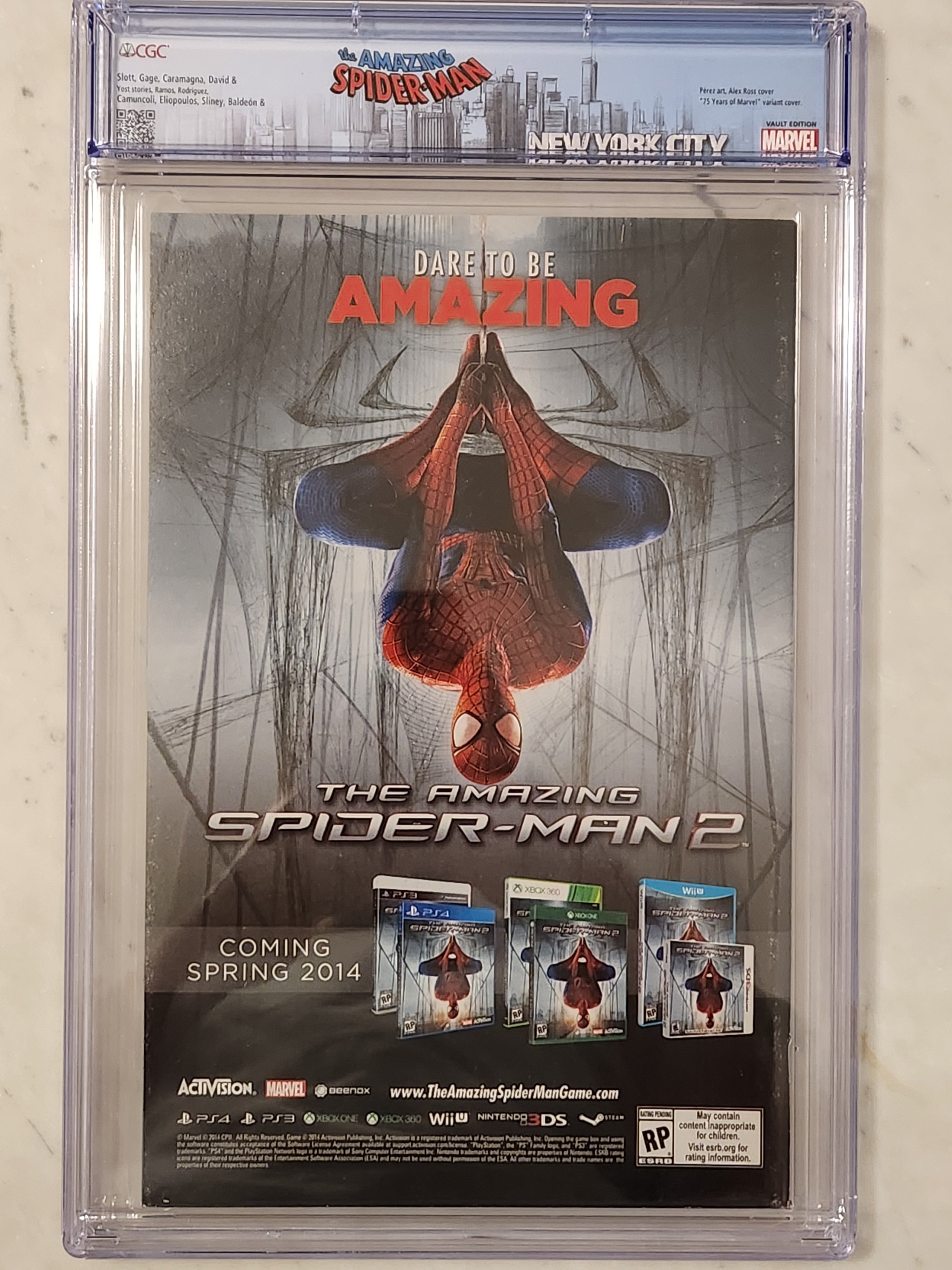 Amazing Spider-Man #1 |  9.4 NM | 1:100 Ross Sketch Cover | 1st Cindy (Silk) Moon