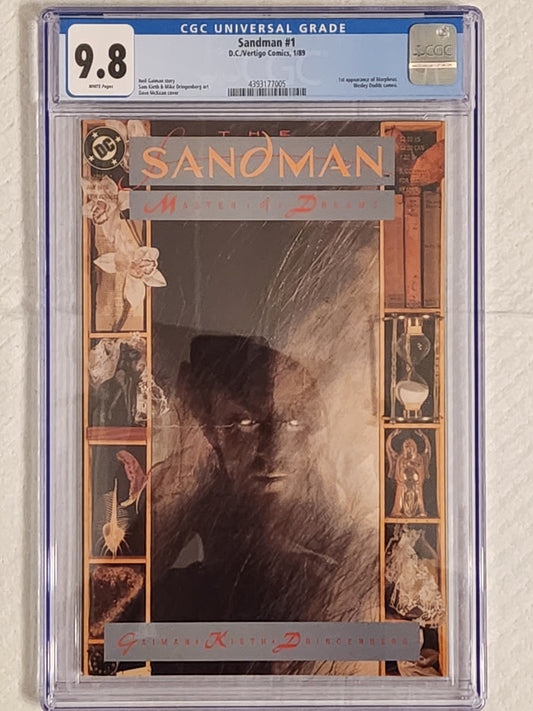 Sandman #1 | CGC 9.8 NM/MT | 1st Appearance of Morpheus / Neal Gaiman's Sandman