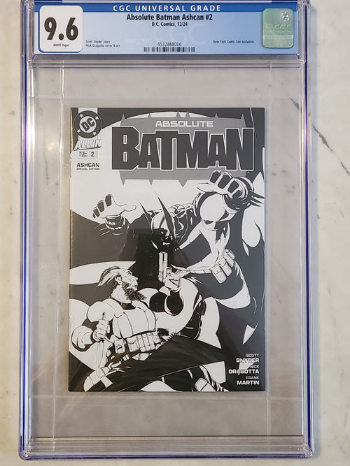 Absolute Batman Ashcan NYCC Exclusive #2 | CGC 9.6 NM+