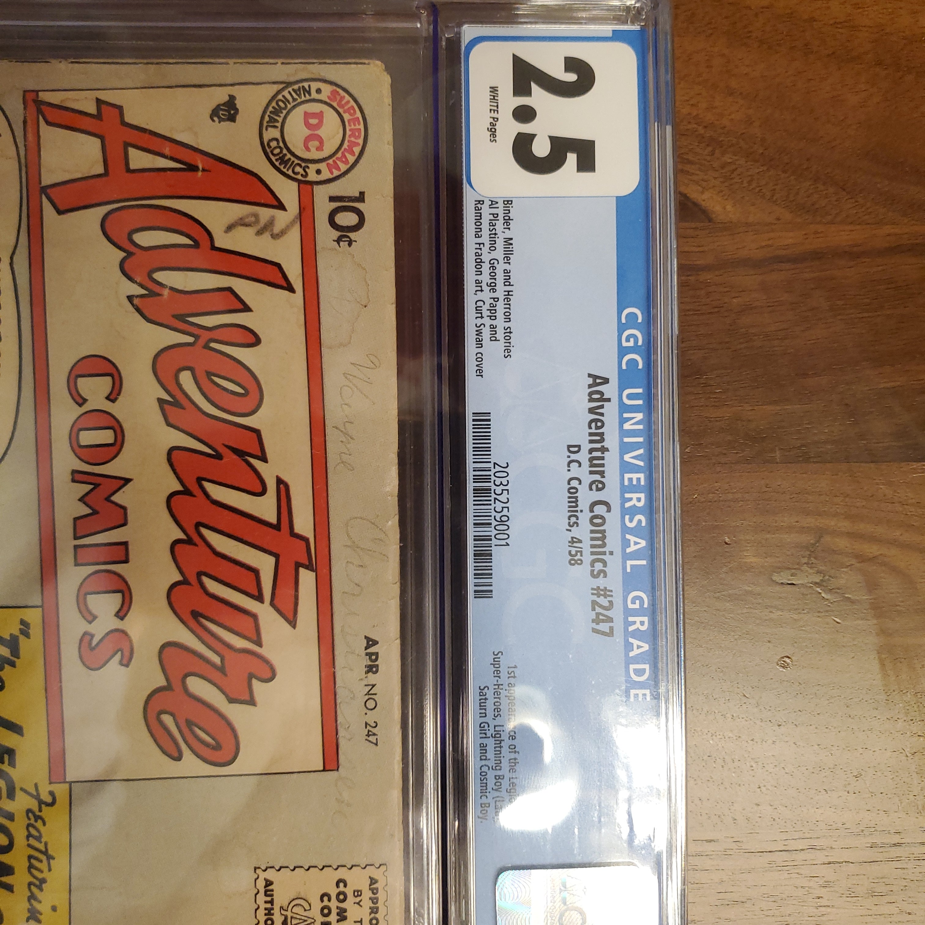Adventure Comics #247 | CGC 2.5  | 1st The Legion of Super-Heroes