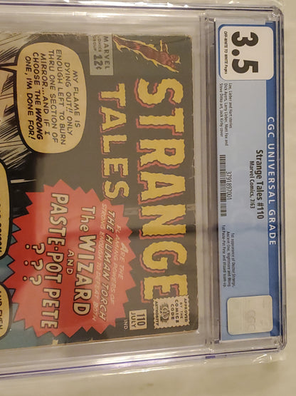 Strange Tales #110 | CGC 3.5  | Silver Age | 1st Appearance Of Dr. Strange