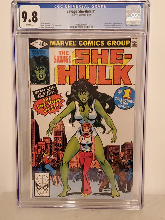 She-Hulk #1 | CGC 9.8  | Copper Age | 1st Appearance Of She-Hulk