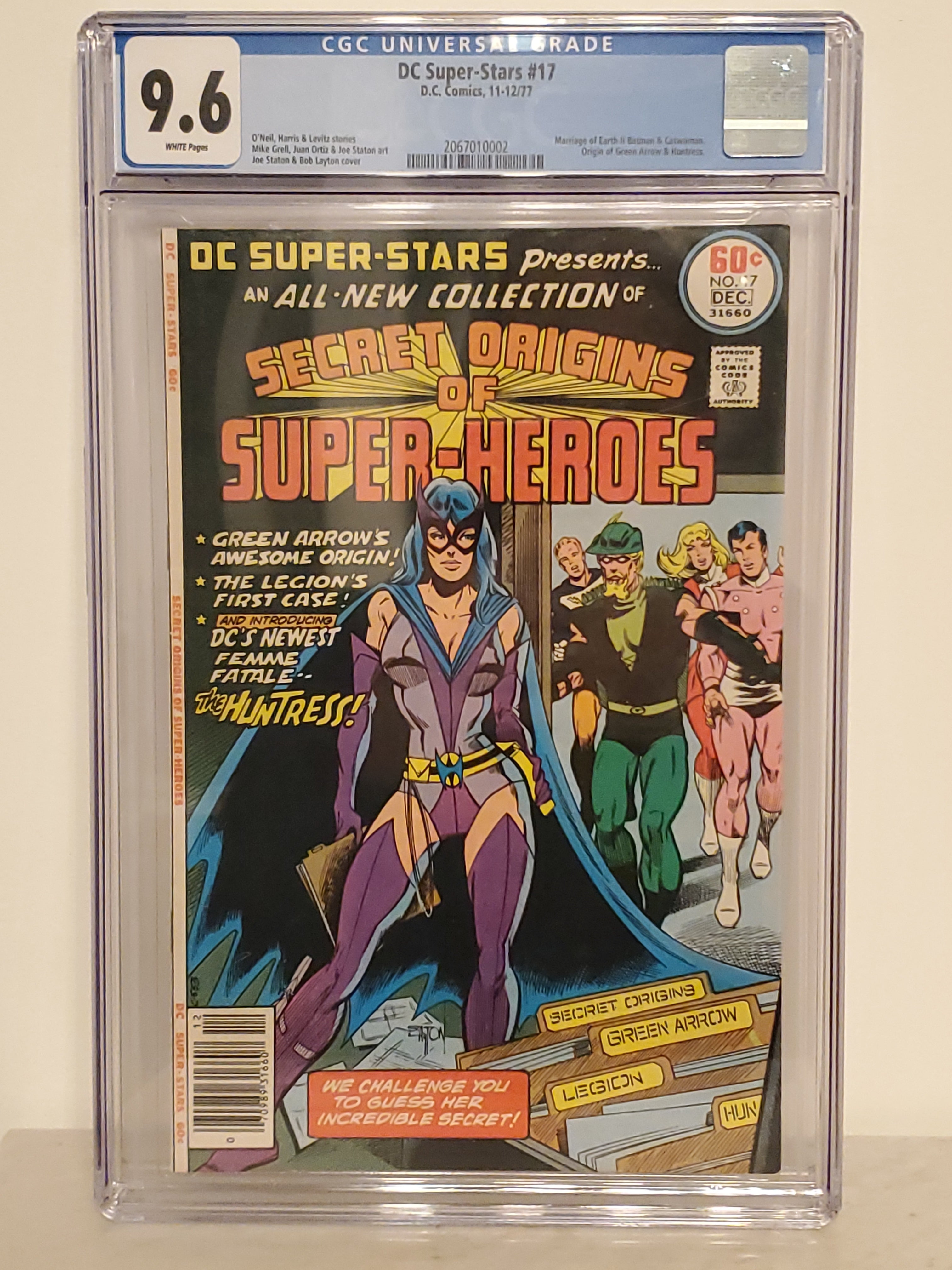 DC Superstars #17 | CGC 9.6  | 1st Huntress (Helena Wayne)