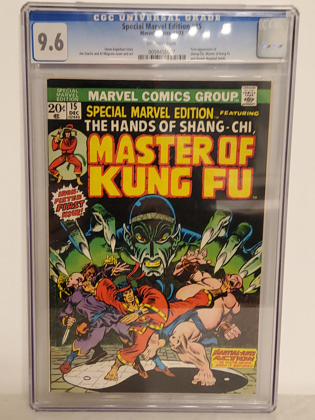 Special Marvel Edition #15 | CGC 9.6  | 1st Shang Chi